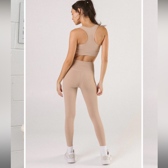 saski Pants - Saski women’s Nude High Waist Leggings size Medium